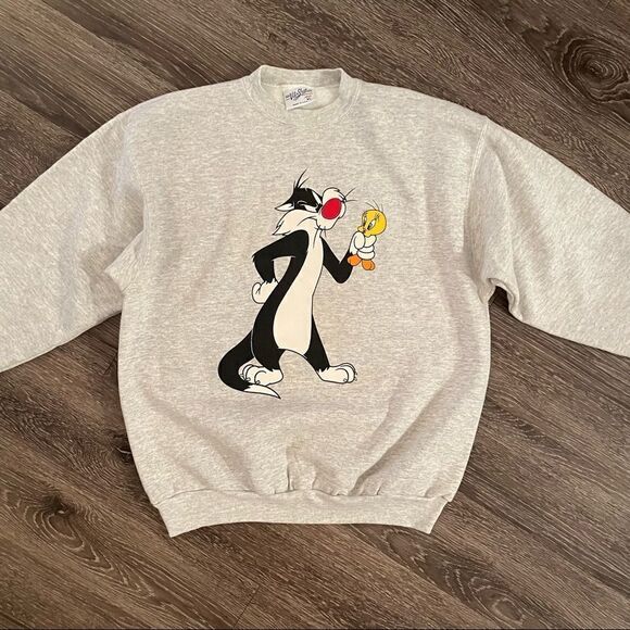 1993 Sylvester Stallone and tweedy bird sweatshirt - Picture 5 of 8